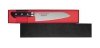 Nóż Sekiryu Kuroi Tori Santoku 18cm [SR-MS180], stal AUS-8, czarny
